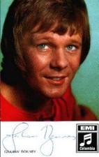seltene Original-Autogramm-Karte:  GRAHAM BONNEY