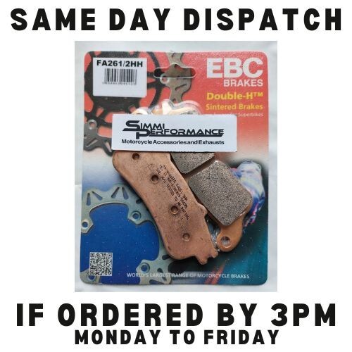 EBC Rear Brake Pads Honda GL 1800 Goldwing 2001 to 2014 2015 2016 2017 F6B F6C