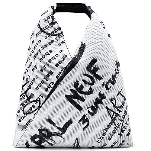 MM6 Maison Margiela Japanese Small Bag in Printed Mesh S54WD0043