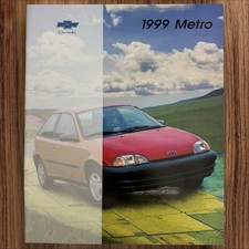 1999 Chevrolet Geo Metro Original Sales Brochure Catalog - Chevy
