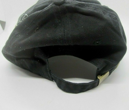 Black Hat With Eagle Design Distressed Cotton Black background NEW - Picture 5 of 7