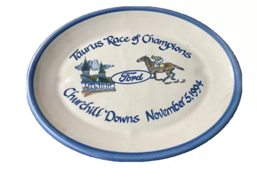 Louisville Stoneware Kentucky Derby, Churchill Downs Thoroughbred (Ford Logo)