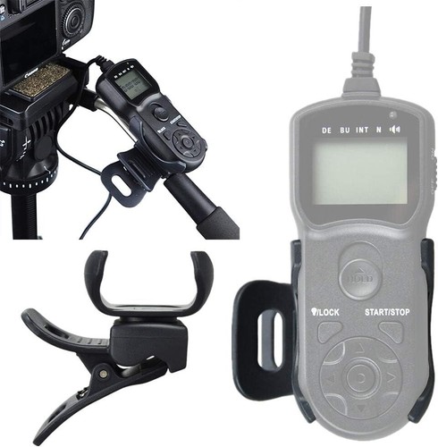 Timer Remote Control With Clip Holder For Canon EOS R M6 II 90D 80D 77D RS-60E3 - Picture 7 of 18
