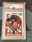 PSA 10 BASKETBALL CARD 1989 HOOPS MICHAEL JORDAN All - STAR HOF CHICAGO BULLS