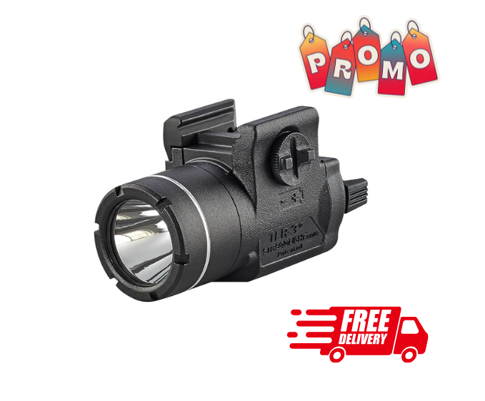 69220 TLR-3 170-Lumen Lightweight, Compact Weapon Mounted Tactical Light, A47