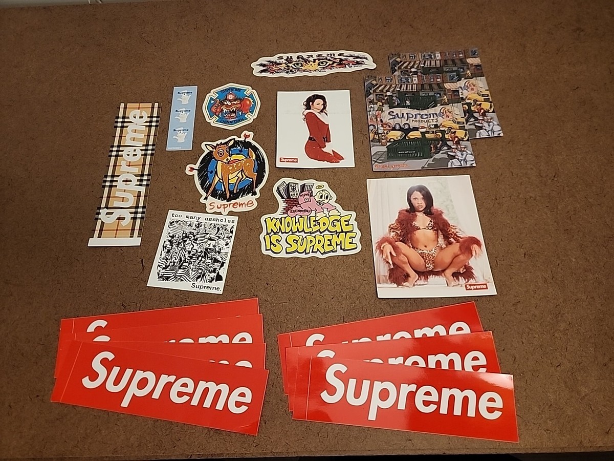 Supreme New York Sticker lot of18 stickers | eBay