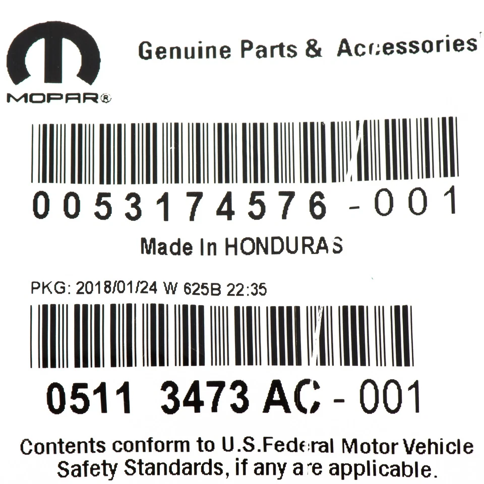 09-12 TOWN & COUNTRY GRAN CARAVANA SISTEMA DE AYUDA DE ESTACIONAMIENTO ARNÉS DE CABLEADO OEM MOPAR Foto 4 de 4