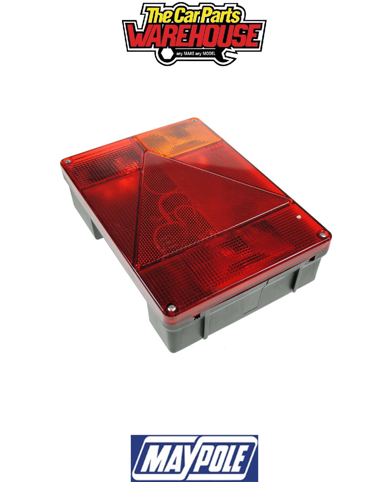 Maypole 8059BR Radex 5+4 Pin Rectangular Right Hand Rear Combination Lamp (6800)