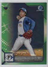 2022 Bowman NPB Nippon Professional Baseball 67/99 Kyosuke Kuroyanagi #26 03j5