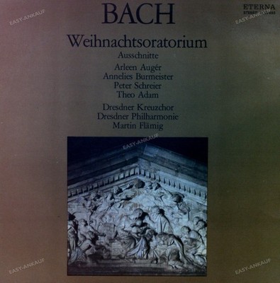 Bach - Weihnachtsoratorium (Ausschnitte) LP (VG+/VG) .*