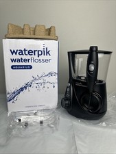Waterpik Aquarius Water Flosser WP-662W Black- 7 Tips, 10 settings - Read Me