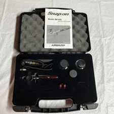 Snap On Professional Airbrush BF105 Set w/Case Pre-owned Condition