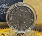 1 oz Silver Round - Trade Unit - .999 fine Silver...Beautifully Toned