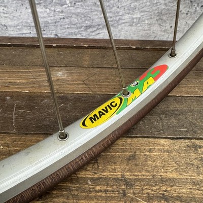 Vintage Mavic MA3 700c Rear Wheel Shimano RSX FH-A410 36H Clincher