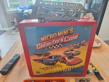 Vintage Micro Machines Lot- Micro Mini's Collectors Case With Cars And boats