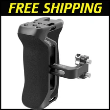 Camera Cage Aluminum Side Handle - Adjustable, Durable & Left/Right Compatible