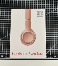 Beats Solo 3 Wireless Bluetooth Headphones Special Addition Rose Gold
