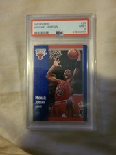 1991 FLEER #29 MICHAEL JORDAN PSA 9 Mint 