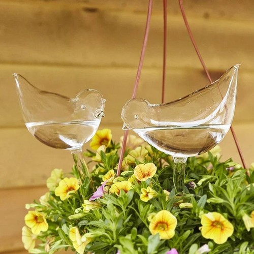 6 Sets Plants Watering Globes Automatic Plant Watering Stakes Bird Type - Bild 24 von 24