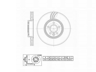 Disc Brake Rotor-FVP Premium Replacement Coated WINSTOP 6620485