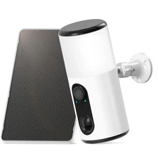 ANRAN Wireless Security Camera Outdoor Audio 2K Solar Battery Powered Floodlight