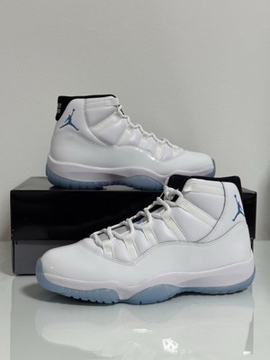 Nike Air Jordan 11 Retro OG Legend Blue White Weiß Blau Neu + Echtheitsgeprüft