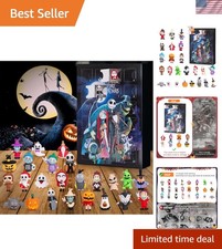 Interactive Halloween Advent Calendar 2026 with Colorful Collectibles for All
