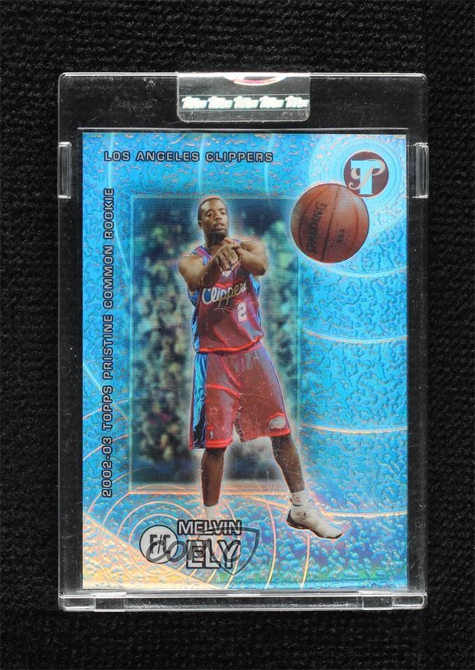 2002-03 Topps Pristine Refractor 914/1899 Melvin Ely #84 Rookie RC 0ot5