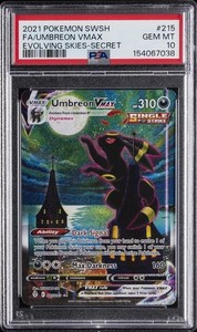 Umbreon Vmax Evolving Skies Psa 10 | eBay