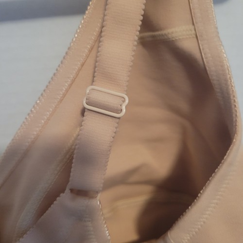 COMFORT CHOICE Beige BH 54G Vorderhaken ohne Bügel Übergröße verstellbar - Bild 3 von 7