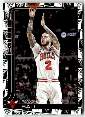 2025 Topps Flagship NBA Basketball No. 39 Lonzo Ball Tip-Off Holo