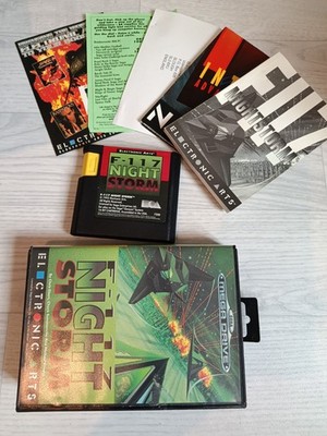 Sega Mega Drive F-117 Night Storm CIB