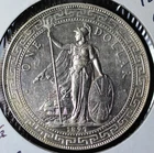 1897 B, Mumbai / Bombay, Great Britain, Trade Dollar, KM T5, No Mint Mark