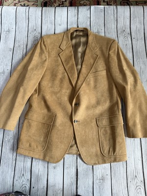 Lords of London Patrick James Mens Blazer Jacket Tan Sports Coat Suede