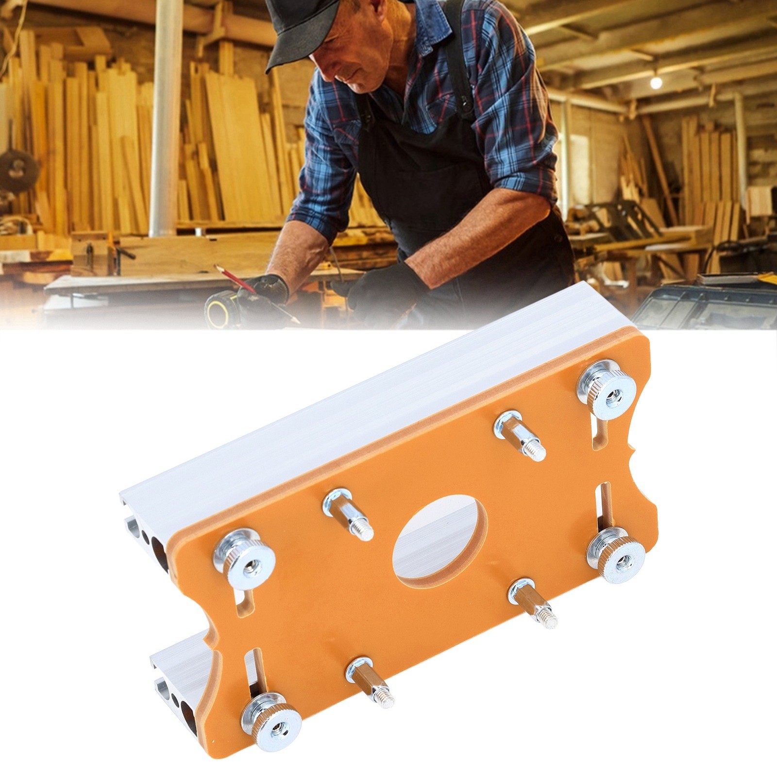 Wood Router Table Insert Plate Slotting Positioning Plate For 65mm Router Tools☜