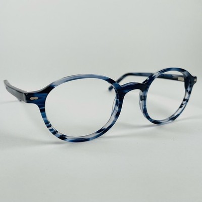SPECSAVERS Brille MARMORIERT BLAU RUND Brillengestell MOD: HERBIE 30738065