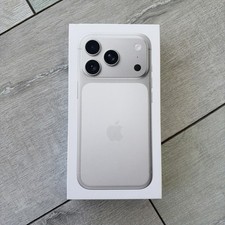 Apple iPhone 17 Pro Silver 256GB Empty Box Only Model A3256