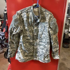 Camo Combat Coat Jacket Small Regular Army Digital Green Fr12