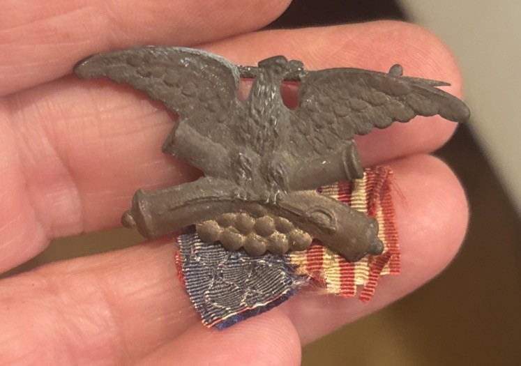 GAR Grand Army Of The Republic 1861-1866 Civil War Veteran Badge Pin Pc.