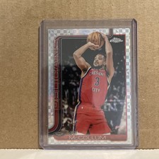 2025-26 topps chrome #136 cj mccollum x-fractor
