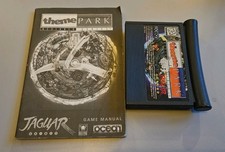 Theme Park (Atari Jaguar, 1995)  with manual 