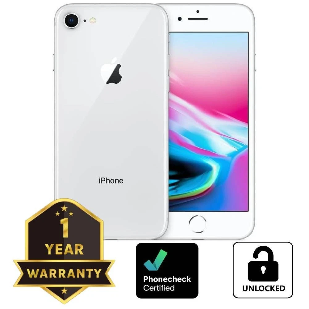 Apple iPhone 8 Silver Phones for Sale - eBay