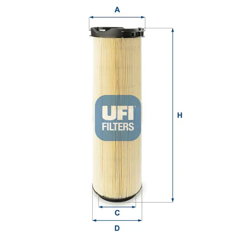 Air filter Filter Insert 27.585.00 UFI for MERCEDES-BENZ E-CLASS T-Model E-CLASS