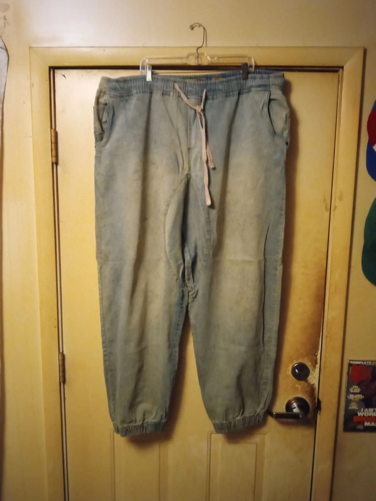 MEN'S EVOLUTION IN DESIGN DENIM PANTS JOGGERS 6XL