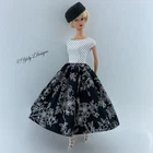 OOAK HANDMADE Dress & Hat  FITS Barbie Silkstone Reproduction & Vintage Doll