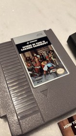 Where in Time Is Carmen Sandiego? Nintendo NES - Game, manual, sleeve