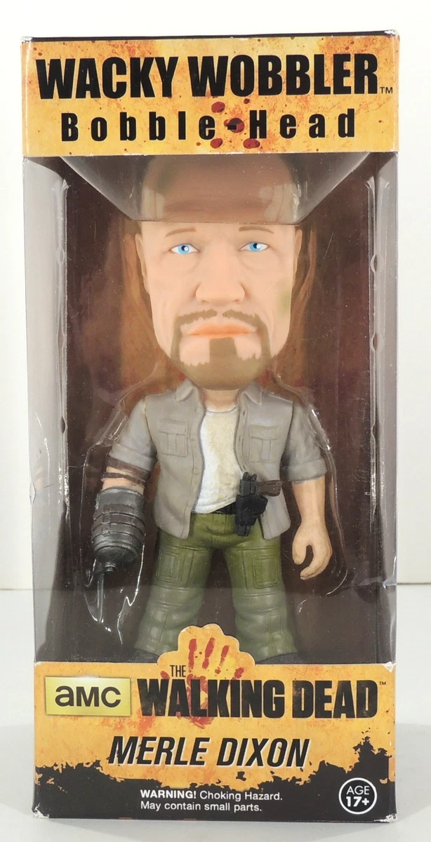 Funko Wacky Wobbler Rick Grimes – The Walking Dead – Figurine à Tête Mobile 18 Cm – Collectionneur – Dès 17 Ans