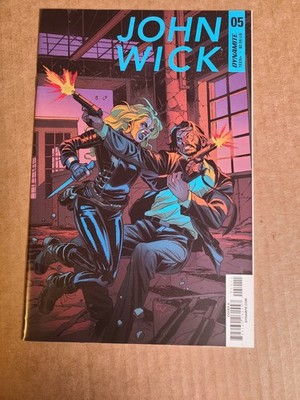 John Wick #5 Dynamite Comics Cover 2018 1st Print Comic Book