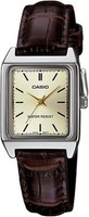 Casio Collection LTP-V007L-9E Damenuhr Vintage Style Lederarmband