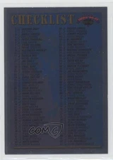 1996-97 Topps NHL Picks Checklist O-Pee-Chee Foil Checklist
